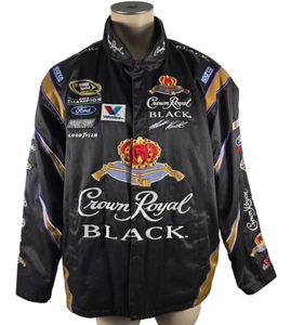 Chase Authentics CROWN ROYAL BLACK Matt Kenseth Nascar Racing Jacket XL - Bild 1 von 8