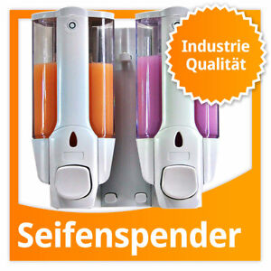2-fach Seifenspender Wandmontage Multi Desinfektionsmittel Spender Hygiene 800ml