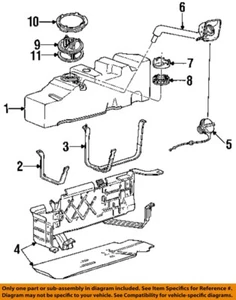 Componentes del sistema de combustible Ford OEM 91-99 Escort - Junta de conjunto de bomba de combustible E1VZ9417B - Imagen 1 de 1