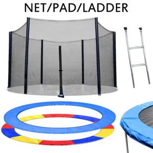 OutdoorTrampoline Net/Trampoline Pad /Ladder Round Spare Safety 8FT 10FT 12FT - Picture 1 of 27