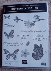 Stampin' Up! - Butterfly Wishes stamp set - Picture 1 of 2