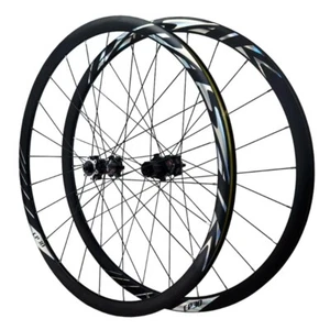 700C Gravel Road Bike Wheelset Straight Pull Disc Brake 6 Pawl Hub Body HG XD MS - Picture 1 of 24