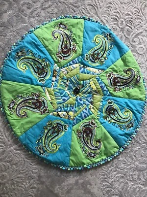 Anita Goodesign huge pillow case paisley daze Radial Tufted Pillow case - Image 1 of 4