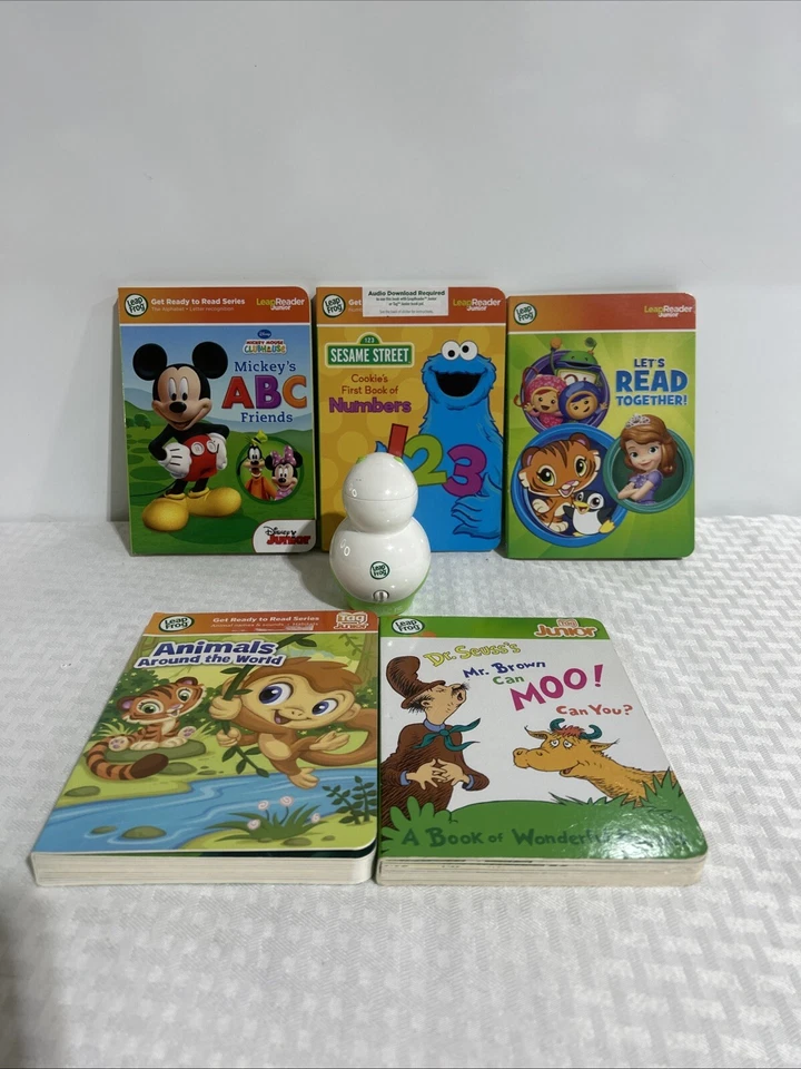 Leap Frog Tag Junior Lector Lote 5 Libros PROBADOS. SIN CABLES NI PILAS Foto 1 de 4