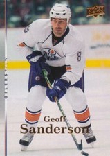 2007-08 Upper Deck #318 GEOFF SANDERSON - Edmonton Oilers
