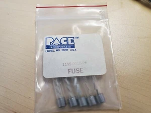 PACE 1159-0016-P5- FUSE, 4 AMP 250V LOT OF 5 - Picture 1 of 1