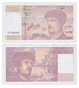 20 FRANCS 1997 FRANCE - Debussy - P151i (S.056) - Picture 1 of 2