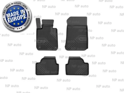 NUEVO ALFOMBRILLAS GOMA LHD NEGRO TODO CLIMA BMW E87 2004-2011 SERIE 1 Foto 1 de 4