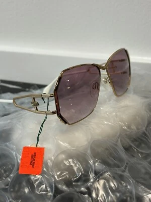 Vintage CAZAL Authentic Mod 225/ Sunglasses Plum Lenses New Unused Old Stock - Image 1 of 4