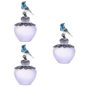 Set of 3 Perfume Bottle Travel Woman Vintage Dropper Fragrance Sample Bottles - Picture 1 of 12