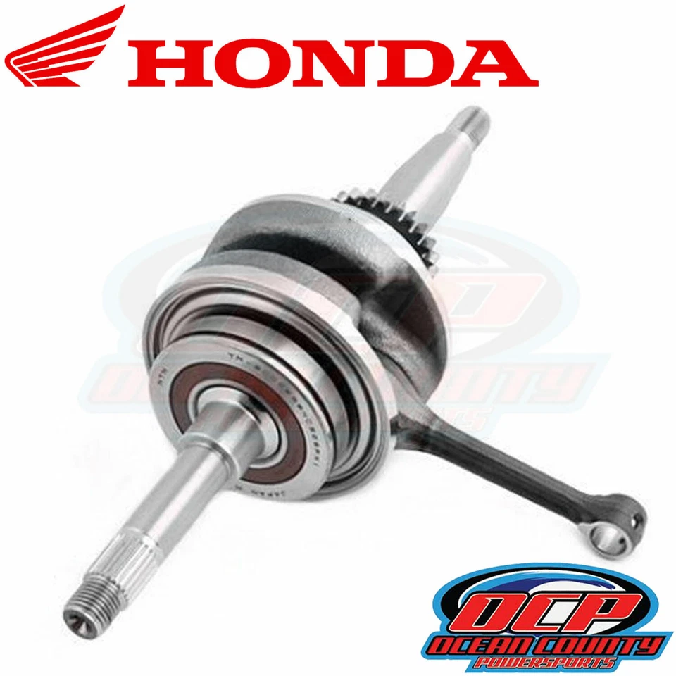 CRANKSHAFT ASSEMBLY NEW GENUINE HONDA RUCKUS NPS50 AND METROPOLITAN CHF50 OEM  - Image 1 of 2