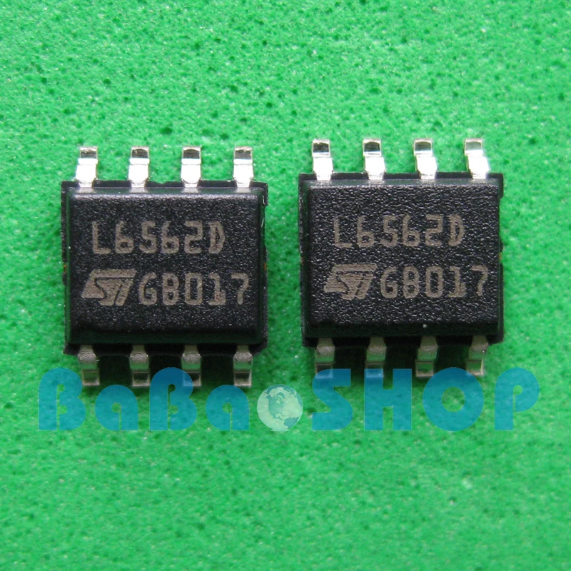 5pcs ~ 200pcs Original New L6562D L6562 TRANSITION-MODE PFC CONTROLLER ST SOP-8 - Image 1 of 1