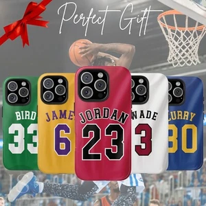 Sport Player Tough Protective Phone Case Personalized iPhone Custom Name Number - Picture 1 of 17