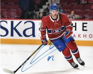 MONTREAL CANADIENS JONATHAN DROUIN SIGNED 8X10 - Picture 1 of 1