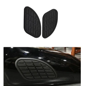 1Pair Motorcycle Gas Fuel Tank Rubber Sticker Protector Knee Tank Pad Grip Decal - Picture 1 of 4