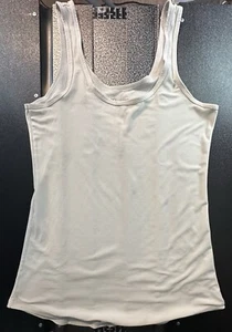 Women’s L Size 11/13 No Boundaries White Tank Top - Picture 1 of 3