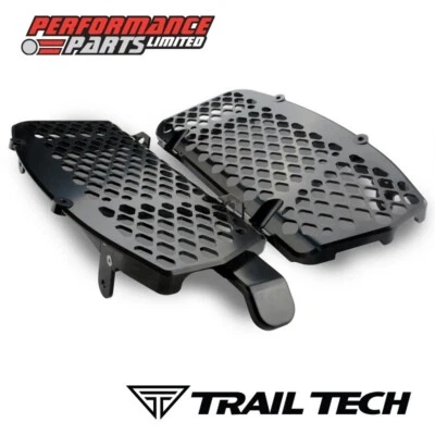 Kit protector radiador aluminio negro Trail Tech para KTM 250SX 2017-2023, Foto 1 de 4
