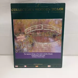 WENTWORTH Wooden Jigsaw Puzzle 250 The Japanese Bridge In The Artist's Garden - Picture 1 of 10
