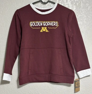 Sudadera NCAA Niñas Minnesota Golden Gophers Talla Grande 10/12 Foto 1 de 4