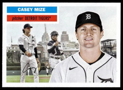 2023 Topps Archives Casey Mize #57 1956 Design Detroit Tigers - Image 1 of 2