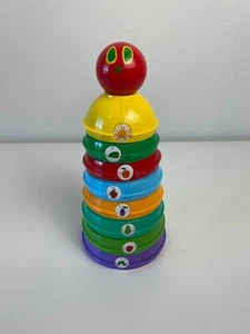 Eric Carle VERY HUNGRY CATERPILLAR Baby Plastic Stacking Cups Toy Educational - Picture 1 of 4