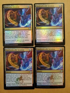 Expressive Iteration - x4 - German - Promo- Strixhaven  - Picture 1 of 2