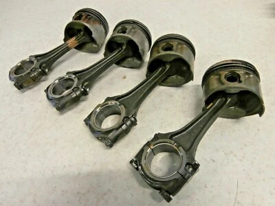 1982 Yamaha Xj650 Maxim 650 82 GENUINE Engine Crankshaft Piston + Rod + Bushings - Image 1 of 4