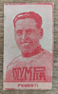 bh25 rara figurina anteguerra ciclismo cycling antonio pesenti gioco di carte - Picture 1 of 2