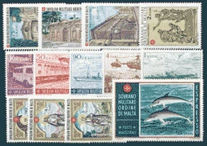 SMOM - ANNATA COMPLETA 1976 -  13 VALORI + 1 FOGLIETTO NUOVI INTEGRI - Imagen 1 de 1