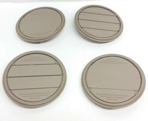 04 05 06 07 08 NISSAN TITAN ARMADA QUEST OVERHEAD AIR VENT INSERT 4PCS OEM - Picture 1 of 8
