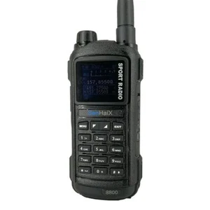 SenHaix 8800 (Black) Bluetooth dual band handheld radio with Airband RX - Picture 1 of 1