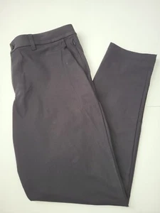 Mens Lululemon ABC Slim-Fit Trouser Pants size 36x32 black warpstreme - Picture 1 of 6
