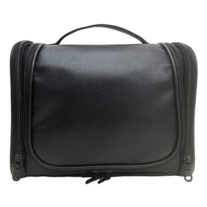Beauty, 2 Piece Toiletry Bag, Unisex Travel Bag or Kit, Hanging Organizer, Black - Picture 1 of 4