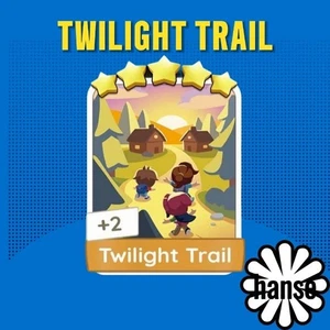 Twilight Trail Mono_poly_Go Stickers Cards 5 Stars_ fast delivery ⚡ ⚡ ⚡ ⚡ ⚡ - Picture 1 of 1