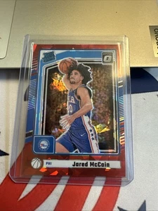 Panini Donruss Optic Jared McCain Red Ice Prizm Rookie RC #P-228 2024-25 vista previa - Imagen 1 de 2