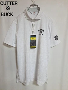 Cutter Buck Golf Polo Shirt Men's Shadow Paisley Logo Embroidery Thin Used - Picture 1 of 10