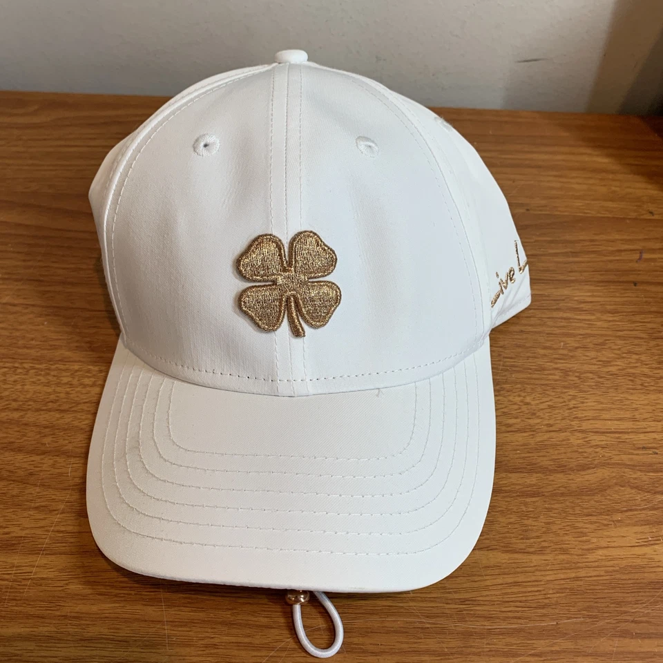 Black Clover Hollywood 1 White 3d Metallic Rose Gold Clover