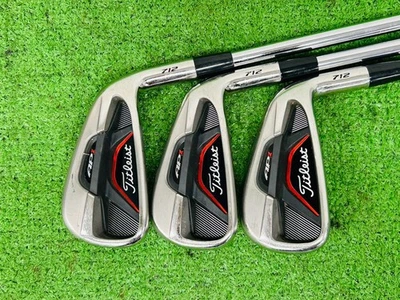 Titleist 712 AP1 Iron Set 5-9+PW Ns Pro 950GH Stiff Flex Steel Shaft G13713 - Image 1 of 4