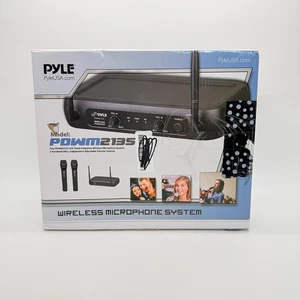 Pyle PDWM2135 Sistema Microfonico Wireless VHF con Doppio Microfono - Scatola Aperta - Foto 1 di 4