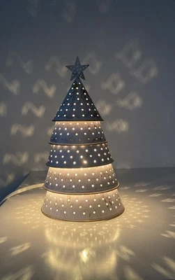 SCENTSY Starry Christmas Electric Metal Tree Wax Melt Warmer READ DESCRIPTION - Image 1 of 4