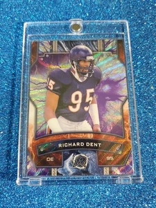 2024 Topps Resurgence Richard Dent #16 Purple Surge Refractor/75 Chicago Bears - Imagen 1 de 2