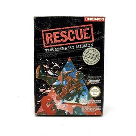 Rescue The Embassy Mission Nintendo NES PAL B FRA