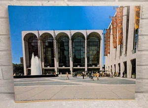 Vintage 1960s Fideler Print Metropolitan Opera House NYC Lincoln Center 17.5x23 - Bild 1 von 3