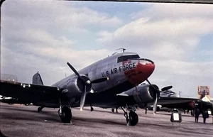 35 MM Military Aircraft Slide Douglas C-47 Skytrain - Picture 1 of 1