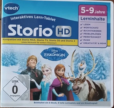 V Tech Lernspiel "Die Eiskönigin"  5-9 Jahre - Bild 1 von 3