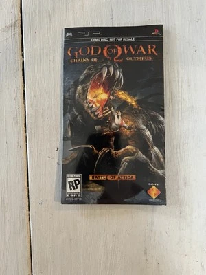God of War Chains of Olympus Demo Disc (PSP) - Brand New Sealed! - Image 1 of 2