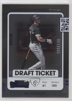 2021 Panini Contenders Draft Ticket Blue /149 Tim Anderson #90 - Image 1 of 2
