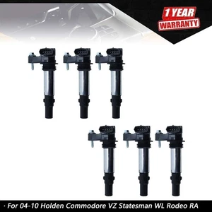 6PCS Ignition Coils Pack For Holden Commodore VZ Statesman WL Rodeo RA V6 3.6L - Picture 1 of 12