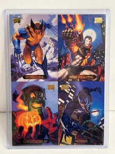 1994 Fleer MARVEL MASTERPIECES Uncut Comic Book Card Sheet PROMO Wolverine VENOM - Picture 1 of 2