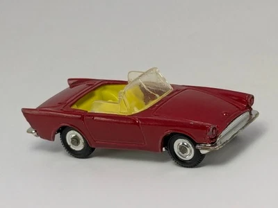 Vintage Husky (Corgi Juniors) Rare RED Sunbeam Alpine with DISC wheels - Image 1 of 4
